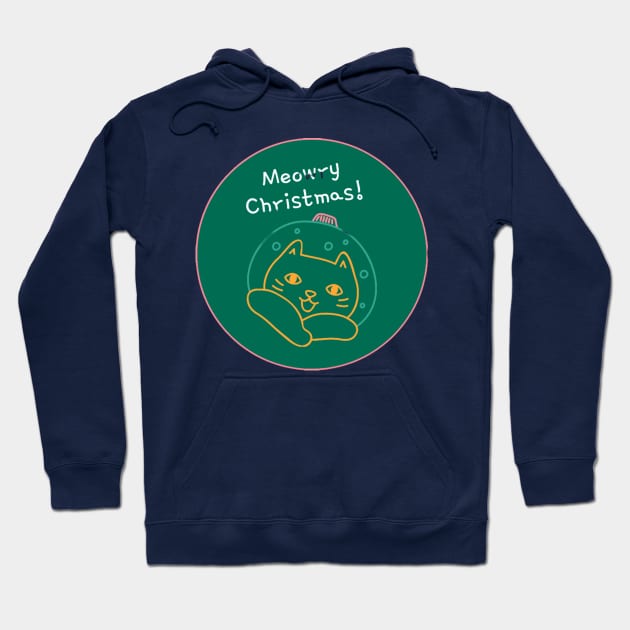 Merry Christmas Hoodie by Artistic Design